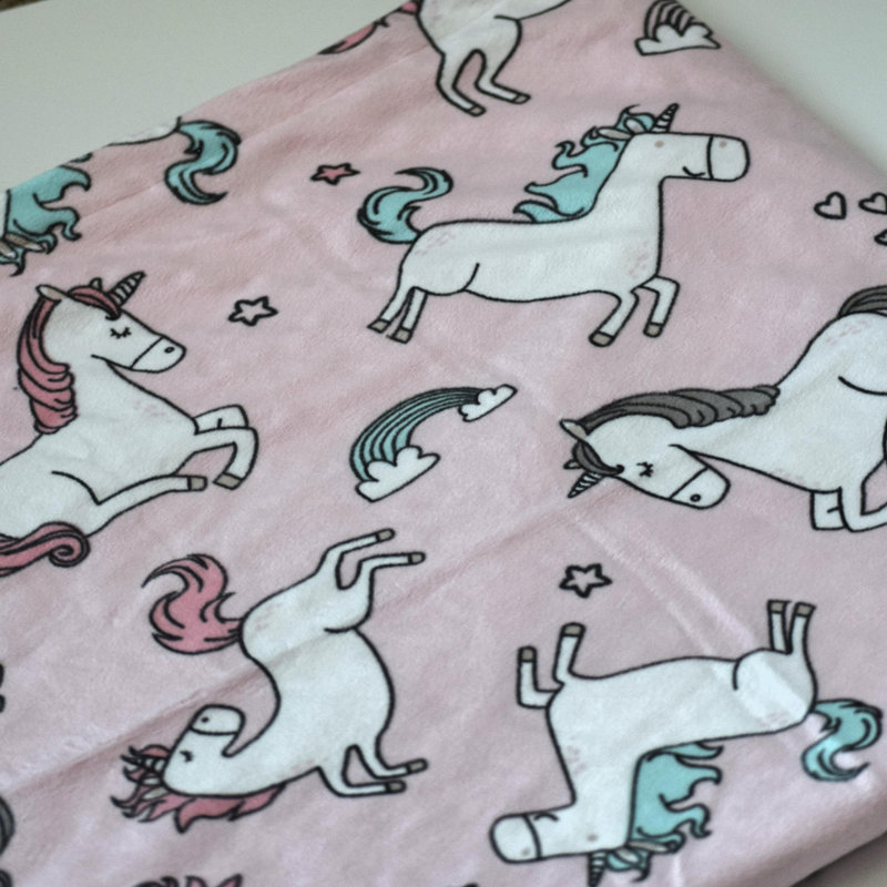 Minky Fabric Baby Blanket