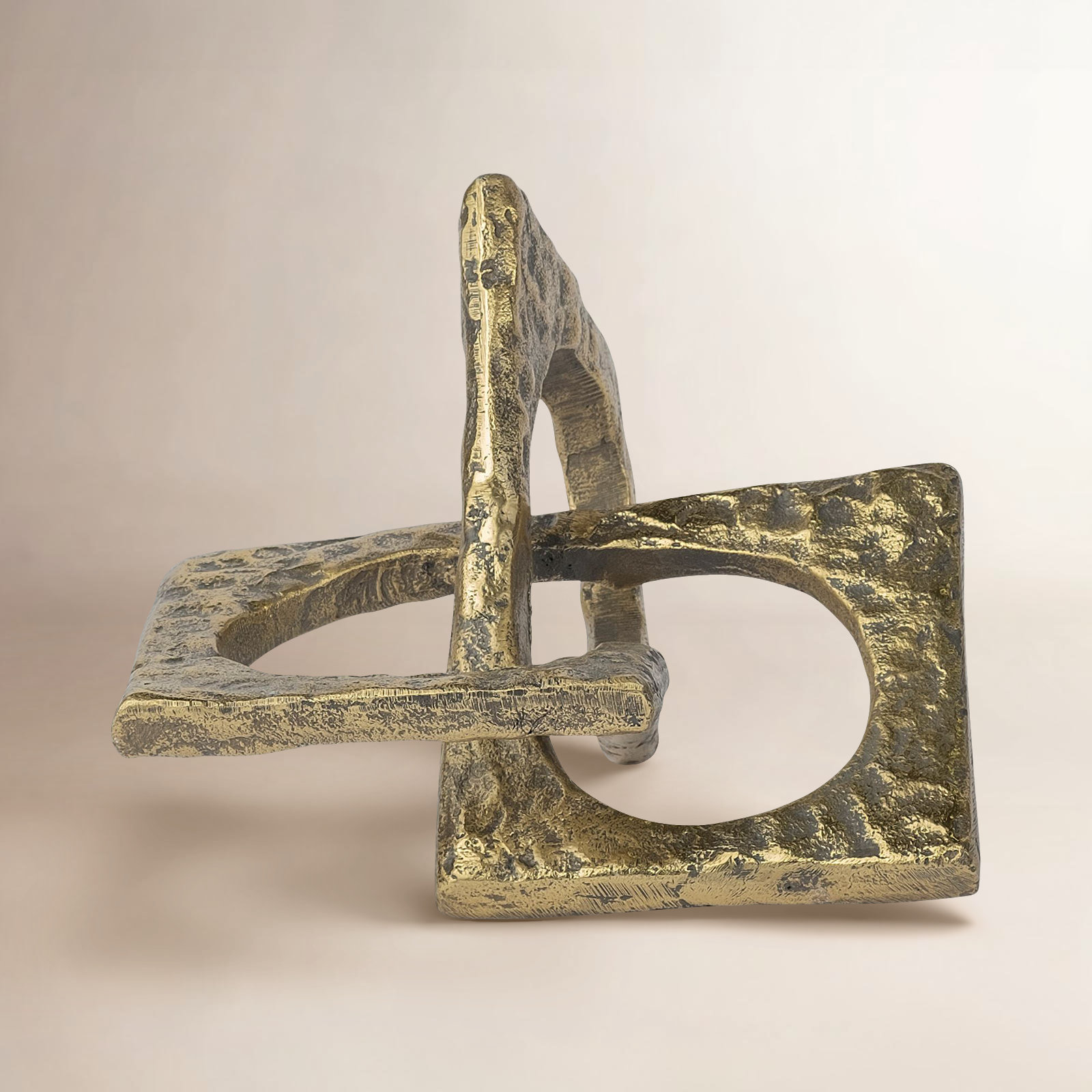 Vada Decorative Sculpture, 5.1" H x 9" W x 10.1" D
