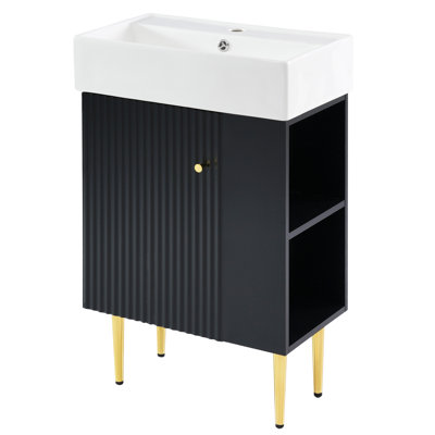 Modern Bathroom Vanity With Ample Storage And Stylish Design, Ideal For Organized And Beautiful Bathrooms.