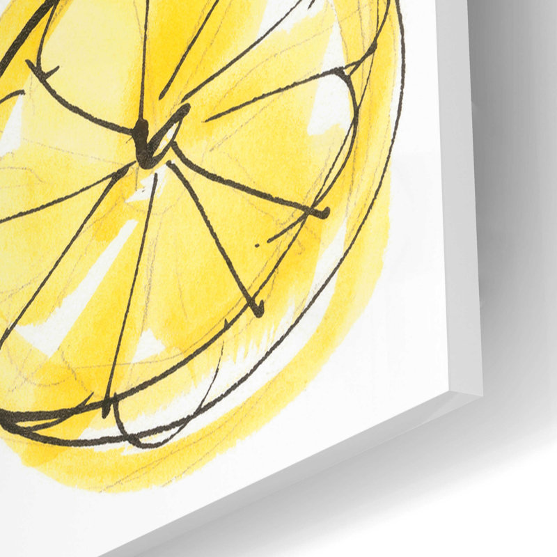 «Cut Lemons IV» par Chris Paschke, H 12 po x l 12 po