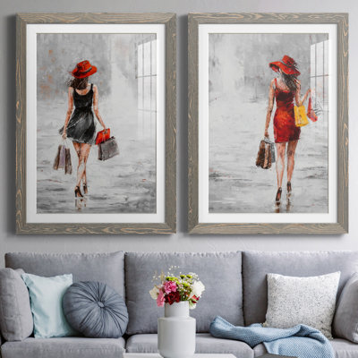 " City Shopping I " 2 - Pieces