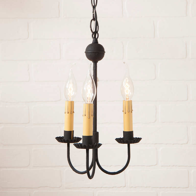 Style bougie classique/traditionnel 3 lumières lustre Weidman