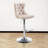360°Swivel Bar Stools with Sliver Base-245266678