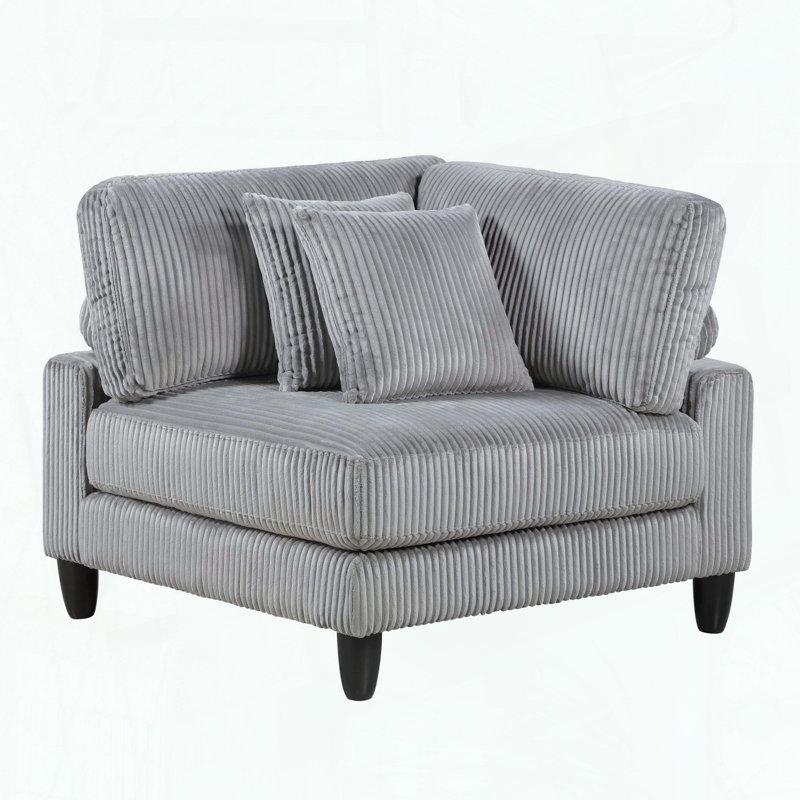 Chaise d'appoint moderne avec tissu haut de gamme et design confortable