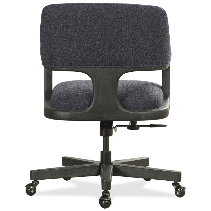 EC Swivel Executive Chair, Dark Gray, Black