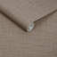 Abigail Ahern Weathered Linen 10m x 52cm Textured Matte Wallpaper Roll-114632595