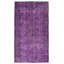 Tapis mauve foncé 4 pi 6 po x 9 pi 3 po Color Transition