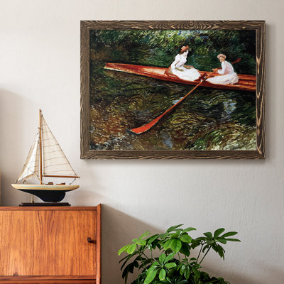 The Pink Skiff, 1890, reproduction d'art sur toile