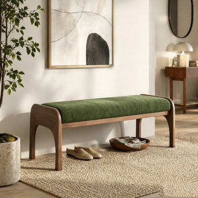 Banc long rembourré 50,25 po