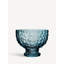 Moss Crystal Glass Serving Bowl
