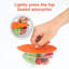 Couvercles en silicone, paquet de 5, 5 tailles-118626528