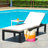 Courtemanche Outdoor Single chaise with Cushions-312019529