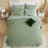 Solid Quilt Set With Star With Vibrant Embroidered Patterns-100919221-100919218