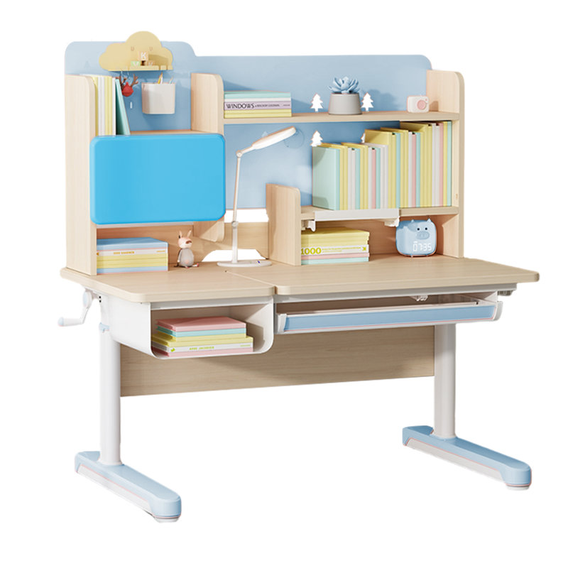 Bureau d'écriture avec huche Tannehill, Bleu