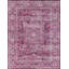 Tapis rose à motif géométrique Dietz-26967061