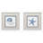 Azure Shell Framed Art