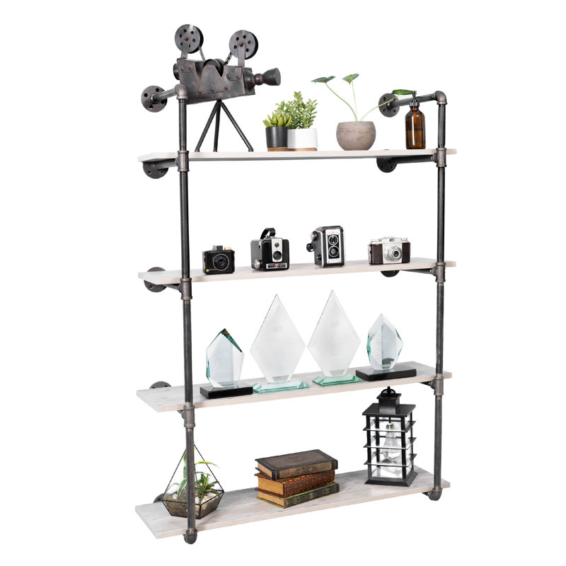 Eureka 4 Tier Metal Shelf Brackets