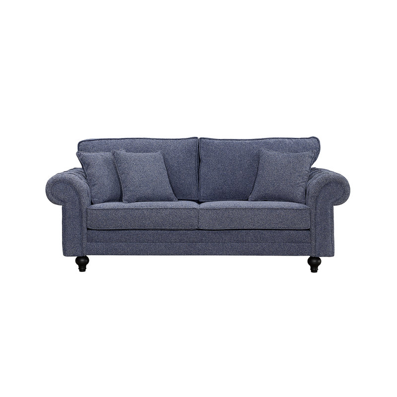 Sofa, Blue, 3