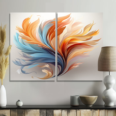 Art mural Liadan - Plumes d'animaux