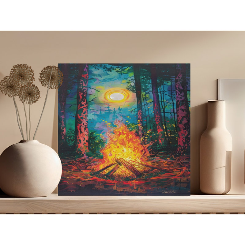 Peres Wrapped Canvas Print Set, 16x16
