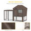 Rabbit Hutch Cover Bunny Guinea Pig Cage Water-Resistant Protector