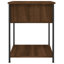 Allums 44cm W Iron Bedside Table-607737440-640343854
