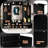79.1''W Wooden Hall Tree With Shoe Storage, Entryway Bench With 8 Cubbies, 7 Coat Hooks, Adjustable Shelf And Storage Cabinet-1504925198