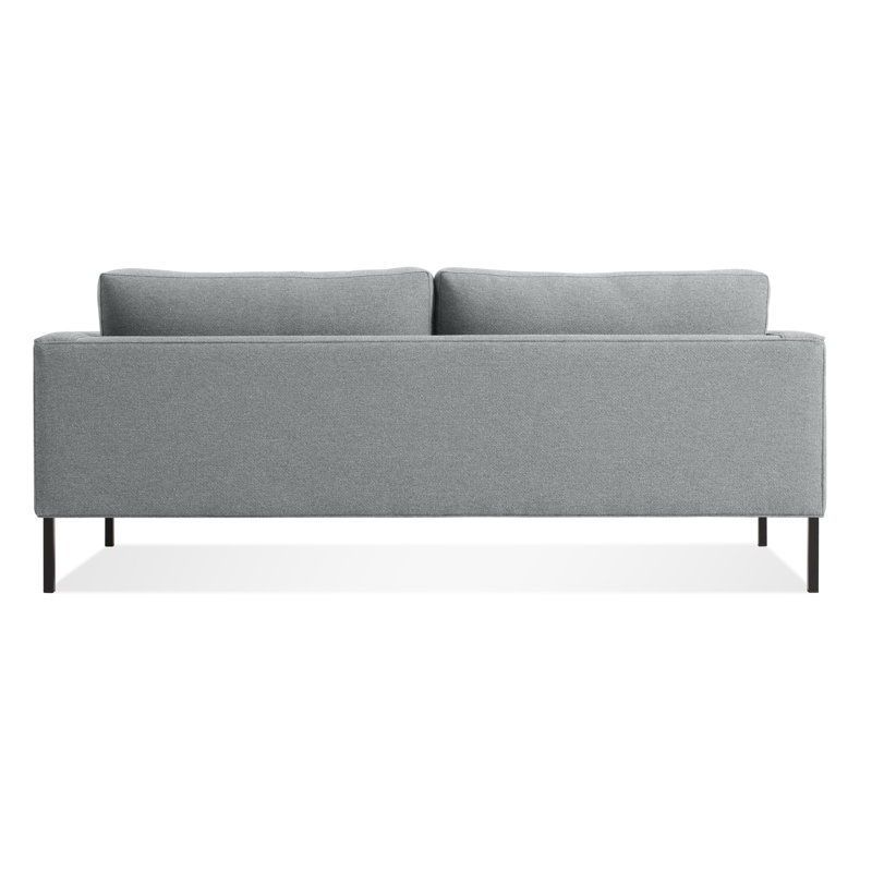 Paramount Sofa, Sanford Ceramic Crossweave, Metal, 32" H x 95" W x 34" D