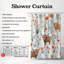 Doux bovin - Rideau de douche Premium-316299961