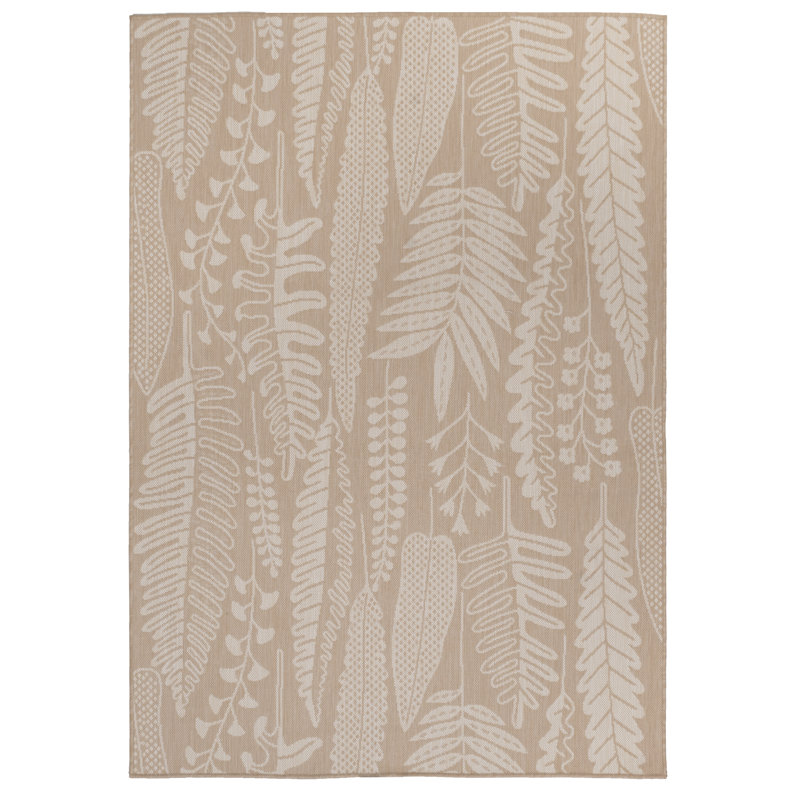 Tapis d'intérieur / extérieur à motif floral de qualité supérieure Cheeseman Peter, Rectangle 7 pi 10 po x 10 pi 2 po
