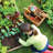 Gardening Hand Tools With Basket