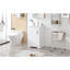 Meuble-lavabo de 20 po avec lavabo, armoire de salle de bain avec porte à fermeture douce, support de rangement et tablette réglable-336380014