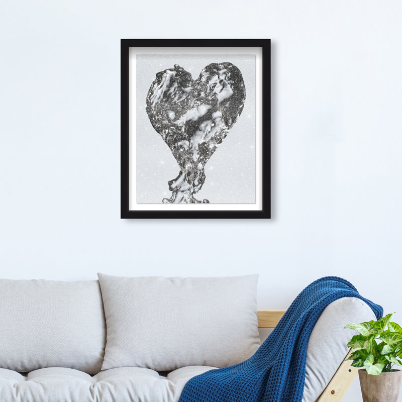 Mercury Love Framed Graphic Art, 37.5"H x 31.5"W, Black Shadowbox