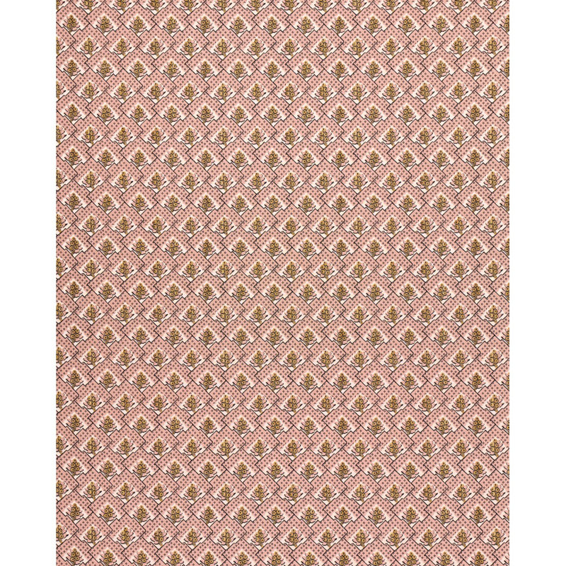 Tissu épinglé en soie Blair, Wythe Rose