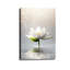 Lotus Canvas Art Zen Wall Decor Framed Lotus Bloom in Water Picture Flower Painting Relax & Calm Prints for Living Room Bathroom Yoga Spa Meditation Spiritual Room Ready to Hang - 12.00"x18.00"