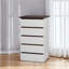 Armoire de rangement 23,6 tiroirs, commode 5 tiroirs
