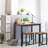 2 - Person Four Leg Dining Set-174930356-174898250