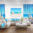 Risa Seashells on Tropical Beach' Graphic Art-1230802298-1230802299