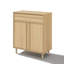 Armoire de rangement l 31,5 po en chêne avec tiroir, armoire d'appoint en bois