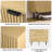 22 Pair Modern Fluted Shoe Cabinet with Adjustable Shelves-1066004344