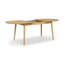 Table de salle à manger à rallonge Svalbard (63 po à 82,5 po)-1970998247