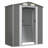 Alverda 192Cm W x 108Cm D Metal Apex Tool Shed-1466663781