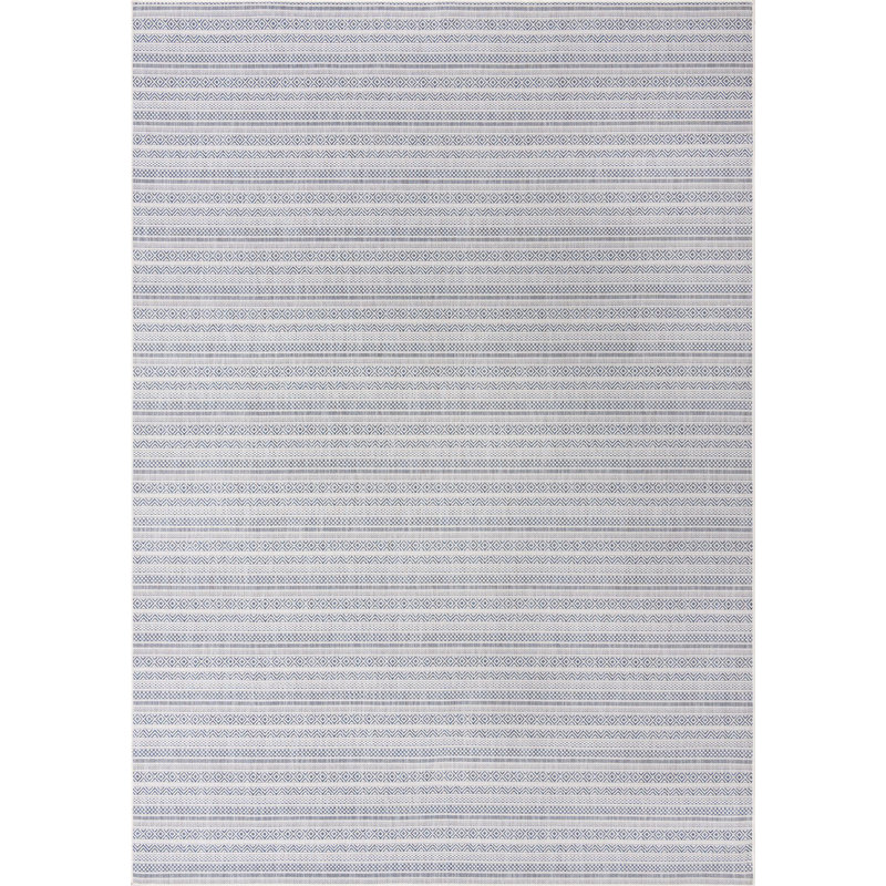 Evolet Striped Indoor / Outdoor Rug, Rectangle 10' x 14'
