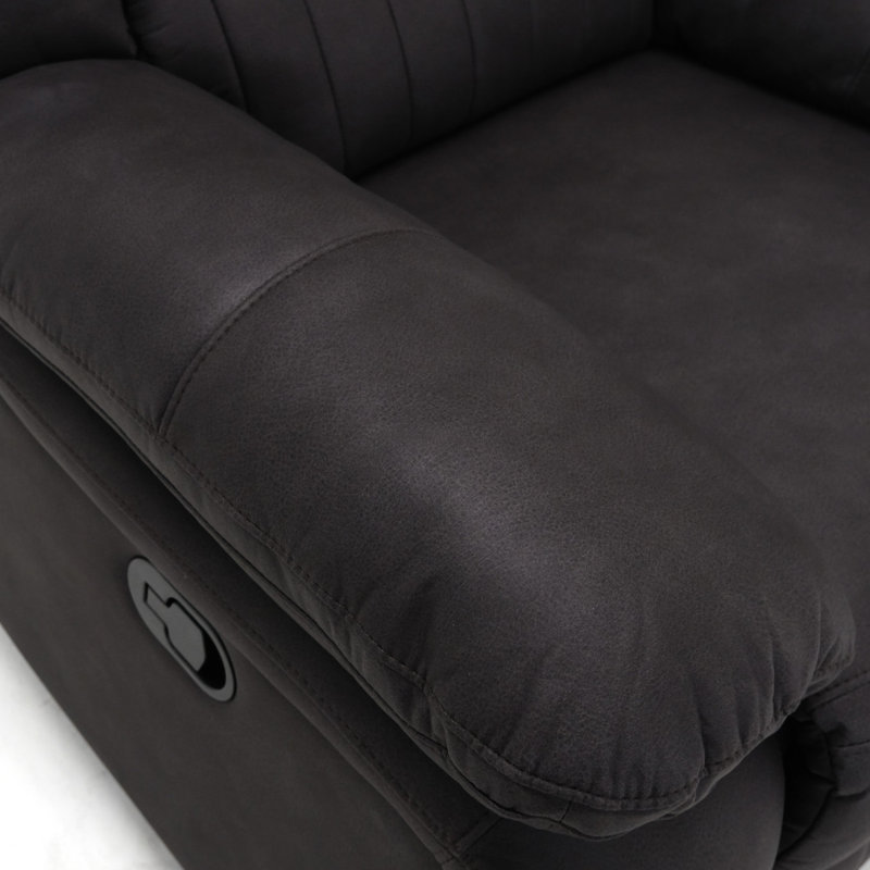 Fauteuil inclinable noir pivotant