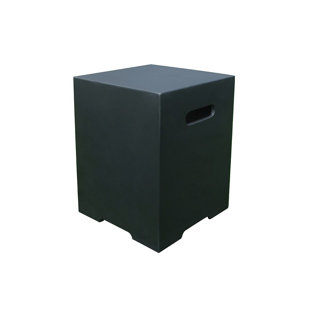 Modeno 15.7'' Square High Performance Cast Concrete Propane Tank Cover