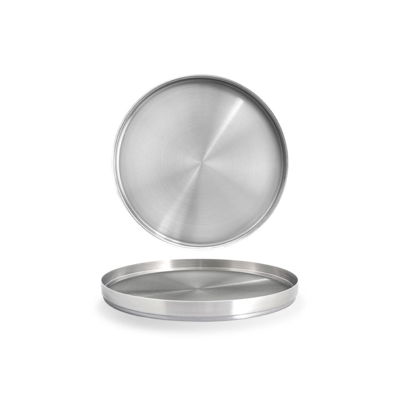 Canvas 12" Brushed Dinner Plate