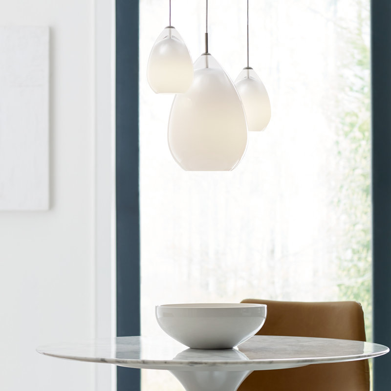 Alina 1 - Light Pendant, White, Yes