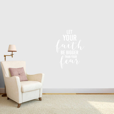 Text & Numbers Non-Wall Damaging Wall Decal