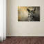 «Golden Eyes Great Horned Owl» de Vidur, impression sur toile tendue-22067370