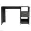 Bureau d'ordinateur, un tiroir, deux tablettes-955845625